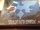 NWA STRAIGHT OUTTA COMPTON RAP HIP HOP VINYL RECORD ALBUM HEAVY & Repress