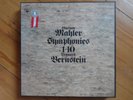 Mahler-Symphonies 1-10, Leonard Bernstein-15er Lp Box mit CBS Emblem oben links