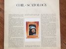 Coil Scatology 1st UK pressing with rare postcard. psychic tv topy industrial