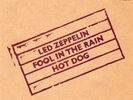 LED ZEPPELIN Fool in the Rain JAPAN 7