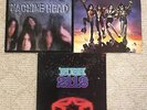 DEEP PURPLE - MACHINE HEAD + KISS - DESTROYER + RUSH - 2112 1970's ORIG LP Press