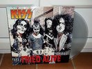 KISS fried alive Clear vinyle Transparent édition HARD ROCK LP Live 1974-1976