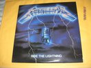 Metallica - Ride The Lightning, first press megaforce lp vinyl. mri 769 - EX
