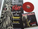 IRON MAIDEN PURGATORY WARPIG 1981 LIVE RED VINY LP BIG POSTER INCLUDED LAST ONE