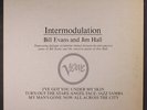 BILL EVANS: Intermodulation LP (Japan re, insert, minor foxing) Jazz