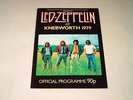 LED ZEPPELIN - AT KNEBWORTH 1979 - PROGRAMME 1979 ORIGINAL RARE F105