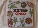 ZZ Top- Cinco- The First Five LPs- box set - 12