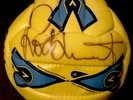 ROD STEWART GENUINE AUTOGRAPHED SIGNED FOOTBALL LOOK