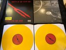 QUEENS OF THE STONE AGE-SONGS FOR THE DEAF-2 X LP + INSERT YELLOW MARBLE VINYL