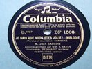 78 TOURS/JEAN SABLON avec DJANGO REINHARDT/COLUMBIA DF 1506/PAR CORRESPONDANCE