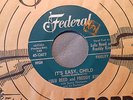 45 LULU REED & FREDDY KING It's Easy Child FEDERAL (USA, 1962) company sleeve