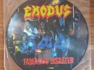 Exodus Fabulous Disaster 1989 picture disc vinyl 1st press
