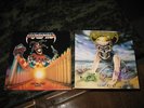 ATROPHY Socialized Hate 1988 U.S. LP & Violent By Nature 1990 Holland LP play EX