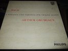 GRUMIAUX : BACH 6 SONATEN UND PARTITEN FÜR VIOLINE ALLEIN 3LP BOX PHILIPS 835198