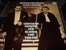 GRUMIAUX/HASKIL : BEETHOVEN SÄMTLICHE SONATEN FÜR KLAVIER UND VIOLINE 4LP BOX