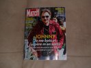 Magazine Dédicacé Autograph Johnny Hallyday - Paris match
