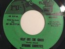 DYNAMIC CORVETTES   KEEP OFF THE GRASS   RU-JAC RJ-1771   Rare 45 Cracked