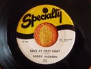 RODDY JACKSON Love At First Sight 45 rpm SPECIALTY 1958 Rock N Roll