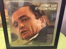 JOHNNY CASH FOLSOM PRISON Lp SIGNED in person  elvis  carl perkins sun