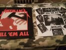 MEGAFORCE METALLICA KILL 'EM ALL O.G. LP W/INNER LYRIC SLEEVE A-1/A-1 1ST PRESS