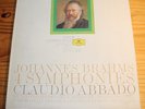 BRAHMS 4 Symphonies ABBADO 4-LP-Box DG