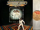 SATURDAY NIGHT FEVER soundtrack ost (1st uk) bee gees tavares DOUBLE LP EX/EX