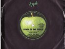 JOHN LENNON - POWER TO THE PEOPLE  1971 Aussie APPLE Single Release  EX