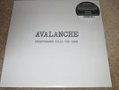 AVALANCHE - PERSEVERANCE KILLS OUR GAME - PROG FOLK - NEW - LP RECORD