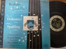 ALBERT SPALDING - ERNST VON DOHNYI / BRAHMS / REMINGTON