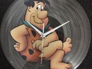 Fred Flintstone 12” Picture Vinyl Clock