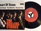 Rolling Stones EP *Heart Of Stone*, Decca-Füllschrift, megarar
