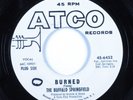 Psych Rock 45 BUFFALO SPRINGFIELD Burned ATCO promo HEAR