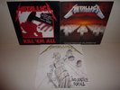 METALLICA - 4 x LP . Kill 'Em All . Master Of Puppets . And Justice For All RARE