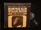 Memphis Slim & Willie Dixon LP BATTLE 96122 In Paris stereo USA press 1963