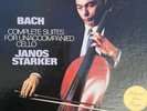 Rare Mercury Stereo 3-LP SRI 3-77002 Bach/Starker 'Complete Cello Suites' NM Hol