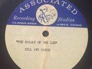 Unknown unreleased Elvis Presley demo acetate World's Fair Hill & Range HEAR IT
