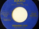 The MOODS 45 Teenager's Past / On the Move SARG doo wop VG++ ws643
