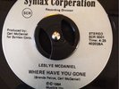Leslye McDaniel   Where Have You Gone / Late Night Prime Time  1984 Rare 45rpm
