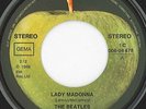 The Beatles Lady Madonna / The Inner Light Vinyl Single 7inch Odeon Records