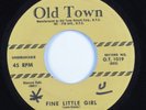 R&B Rocker Doo Wop 45 SOLITAIRES Fine Little Girl OLD TOWN HEAR