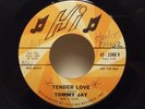 TOMMY JAY...TENDER LOVE ON US. HI PROMO.. NO. 45-2088V. NORTHERN SOUL RARITY.