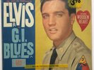 ELVIS PRESLEY- ORIGINAL USA GI BLUES WITH RARE WOODEN HEART STICKER
