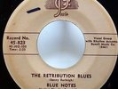BLUE NOTES 45 Retribution Blues/Wagon Wheels JOSIE doowop  Ws525