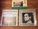 Martin Luther King And Malcolm X Record Lot