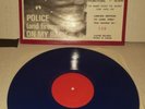The Clash Police & Firemen On My Back LP Blue Wax #ed