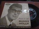 BUDDY HOLLY LISTEN TO ME EP 1958 CORAL TRI FEP 2002  RARE