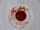 SWAN SILVERTONES  THE LORD'S PRAYER  PROMO  VG GREAT DAY IN DECEMBER   GOSPEL 45