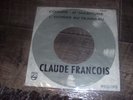 TRES RARE POCHETTE CIBLE JUKE BOX CLAUDE FRANCOIS L.HOMME AU TRAINEAU+1