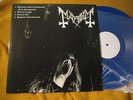 MAYHEM / EMPEROR split BLUE VINYL LP darkthrone morbid