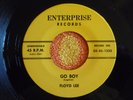 FLOYD LEE Go Boy 45 rpm Enterprise 1959/1975 MARIANO REPRO Rockabilly
